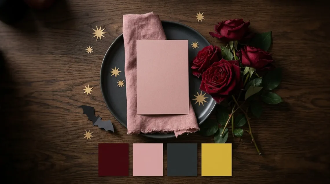 halloween color palette