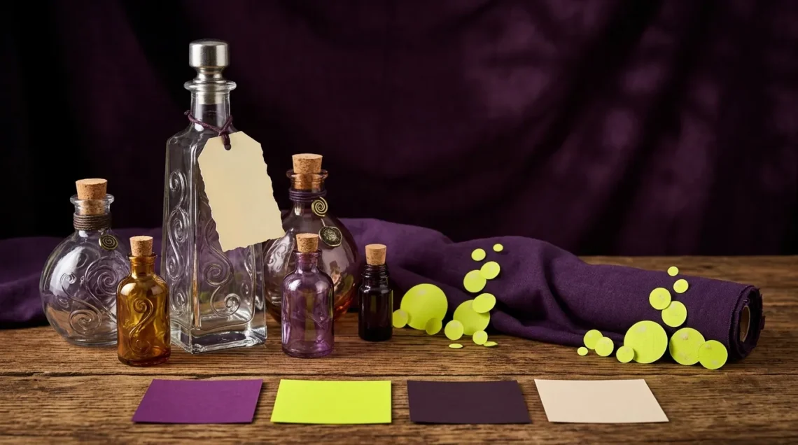 halloween color palette