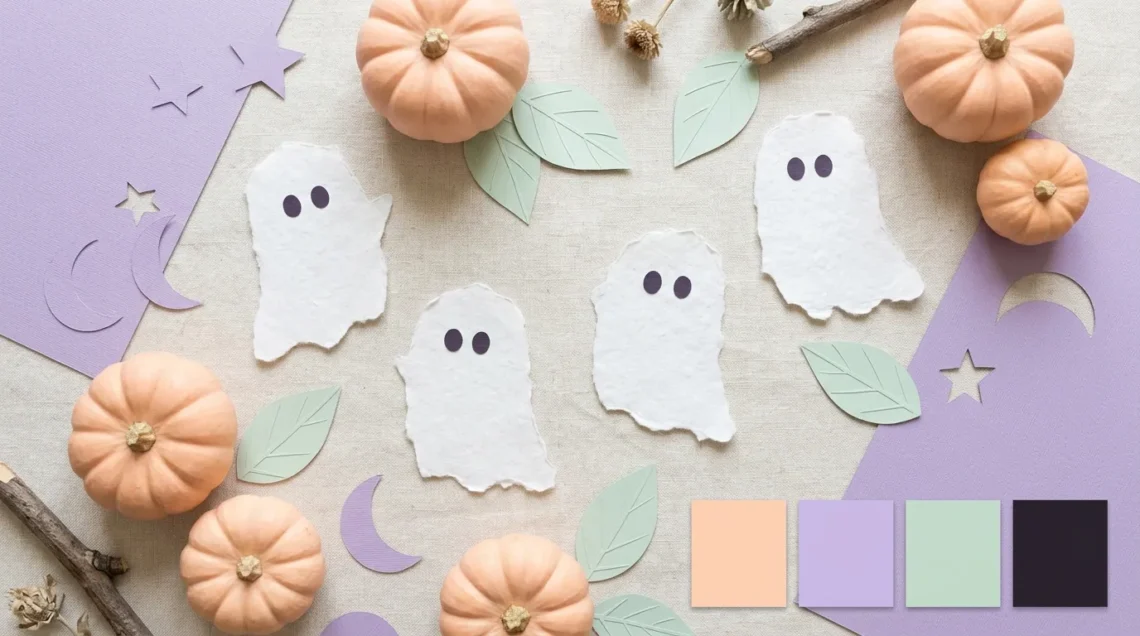 halloween color palette
