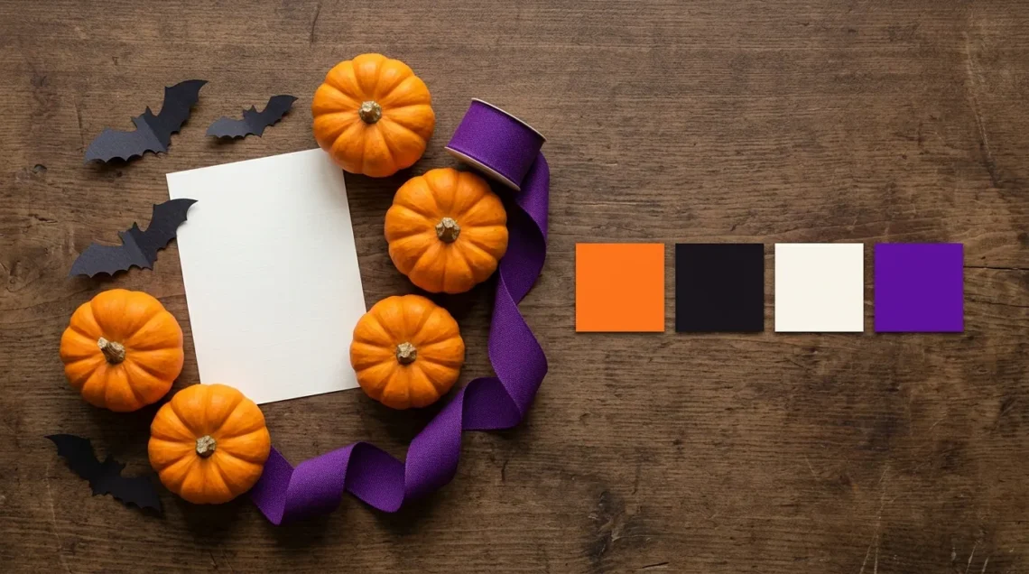 halloween color palette