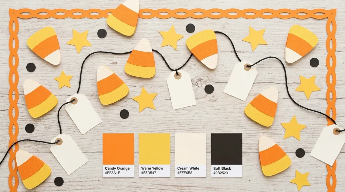 halloween color palette