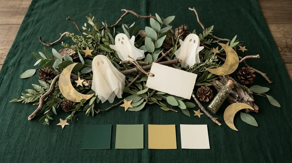 halloween color palette